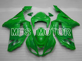 Kawasaki NINJA ZX6R 2007-2008 Injection ABS Fairing - Flame - Green - MFS6444